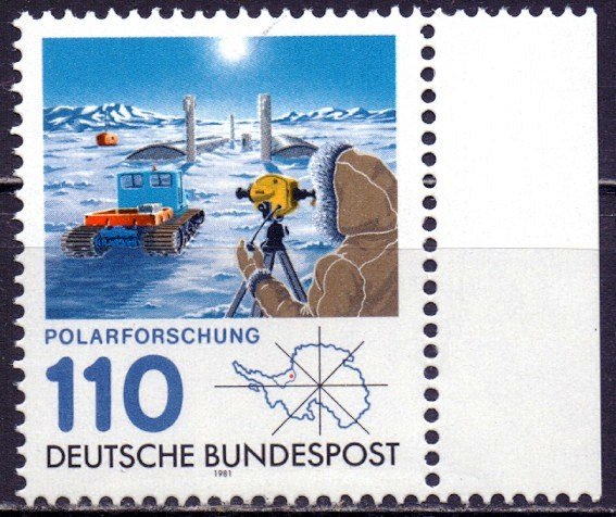 Germany. 1981. 1100. Antarctica. MNH.