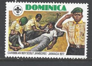 Dominica Sc # 535 mint hinged (DT)