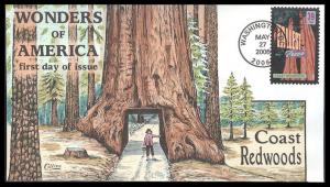 #4063 Coast Redwoods Collins FDC