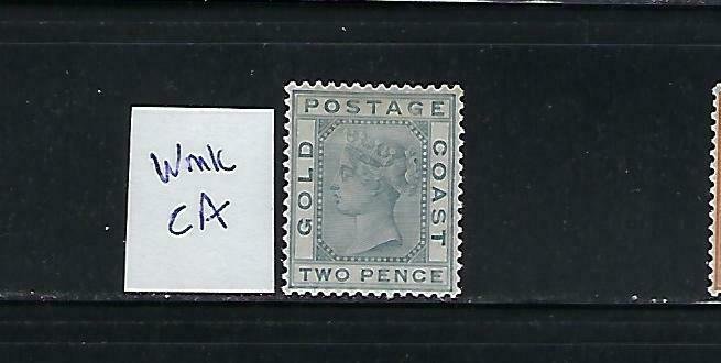 GOLD COAST SCOTT #14 1883-91 VICTORIA 2D (GRAY)  WMK 2-  MINT HINGED