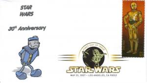 Star Wars FDCs (w/ DCP cancel) from Toad Hall Covers!