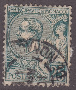 Monaco 20 Prince Albert I 1891