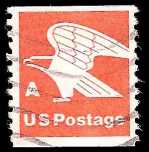 # 1743 USED A STAMP EAGLE