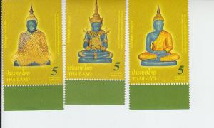 2015 Thailand Vesak Day (3) (Scott 2861-63) 