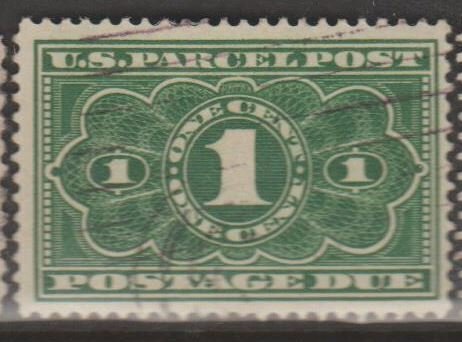 U.S. Scott #JQ1 Parcel Post Postage Due Stamp - Used Single