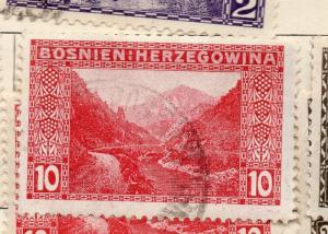 Bosnia Herzegovina 1906 Early Issue Fine Used 10h. 222830