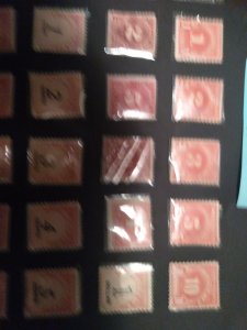 28 Collection Stamp Lot 24 MNH Postage Due + 4 Used Special Delivery Collection