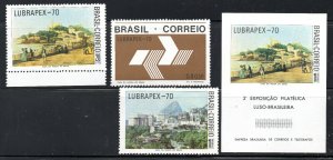Brazil - Sc# 1176 - 1179 MNH   /      Lot 0420641