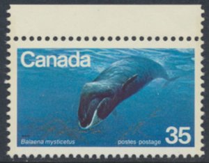 Canada  SC# 814  SG# 937 MNH Whales   see  details & scans