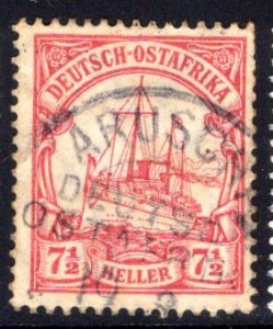 German East Africa (DOA) #33,  Aruscha cancel dated 19 August--  CV€10