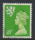 GB Scotland  SG S60 SC# SMH35 Used  Machin 18p  see details