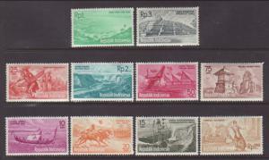 Indonesia 507-516 MNH VF