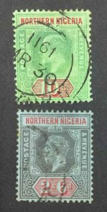 MOMEN: NORTHERN NIGERIA SG #39,49 USED £103 LOT #64047