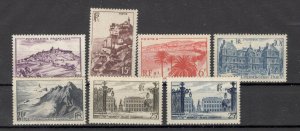 FRANCE - 7 MNH STAMPS - Mi.No. 756/62 - 1946/48.