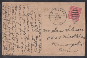 United States - 1917 Big Lake, VA Domestic Post Card