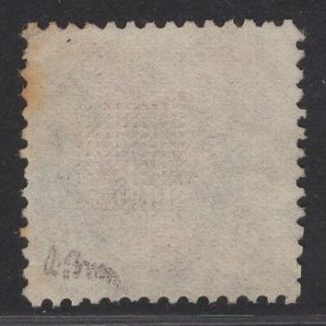US Stamp #121 30c Ultramarine & Carmine Shield, Eagle and Flags USED SCV $375