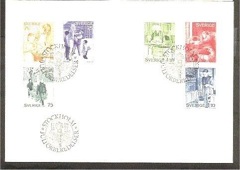 Sweden FDC 1004-1009 (Z028)