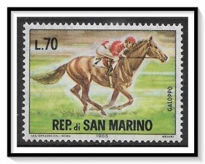 San Marino #630 Horses MNH