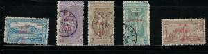 Greece 159 - 163 -  Surcharged. Set Of 9.   Used.     #02 GREE159s5