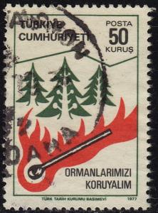Turkey - 1977 - Scott #2083 - used - Forest Conservation