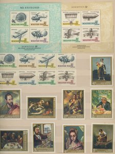 Hungary - Large Mint Collection in 24 page Stockbook - 581 x Different