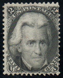 USA #73 Fine+ OG H, bold color!