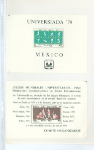 Mexico #C608/C614  Souvenir Sheet