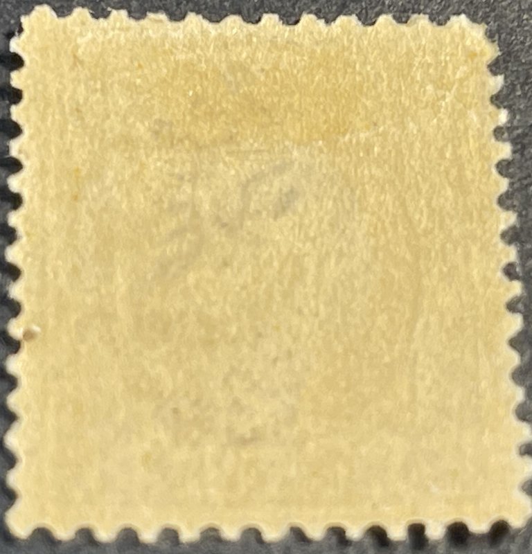 U.S.# 338-MINT/HINGED--SINGLE--WASHINGTON--YELLOW--1909
