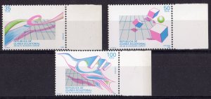 Equatorial Guinea 1988 Sc#124/126 CULTURAL REVOLUTION DAY Set (3) MNH