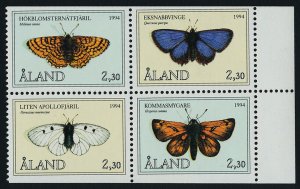 Aland 81a Block MNH Butterflies