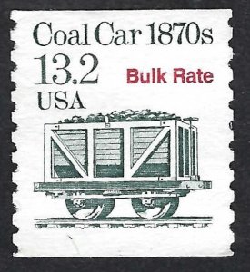 United States #2259 13.2¢ Coal Car (1988). Coil. Used.