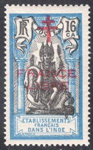 FRENCH INDIA SCOTT 161