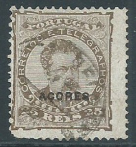 Azores, Sc #50, 25r Used