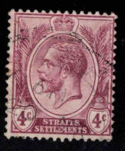 Straits Settlements Scott 153 Used KGV stamp, wmk 3