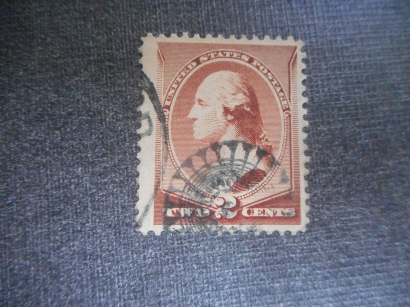 # 210 F-VF Used Fancy Cancel