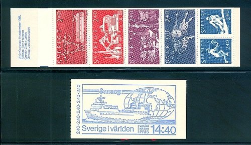 SWEDEN SC# 1383a BOOKLET - MNH