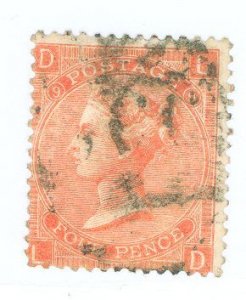 Great Britain #43a Used Single