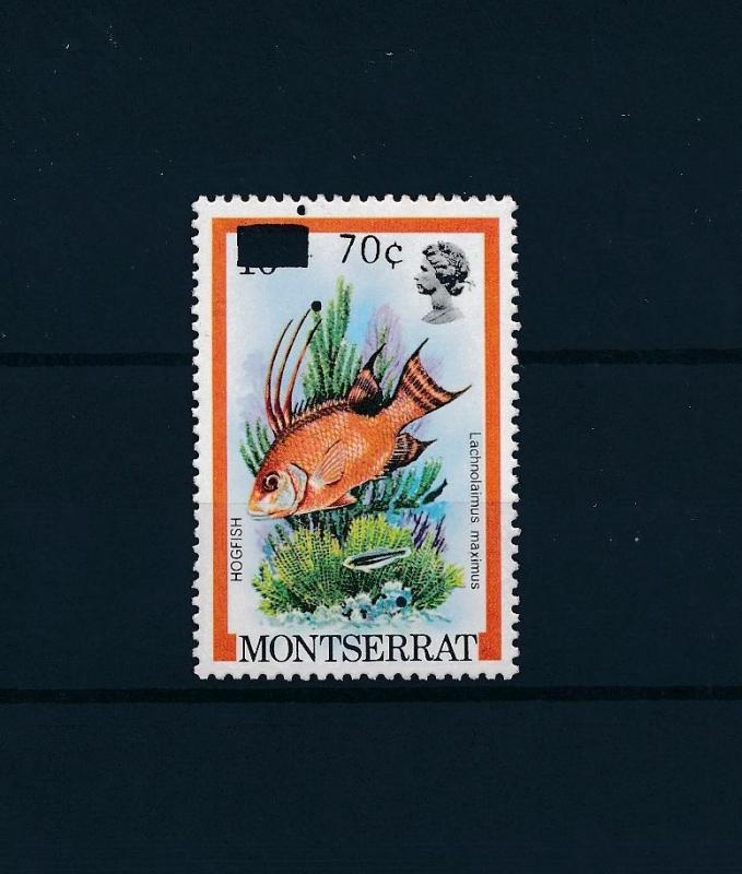 [49507] Montserrat 1983 Marine life Fish with overprint from set MNH