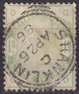 Great Britain #107 F-VF Used  CV $300.00