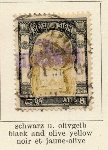 Siam Thailand 1906 Early Issue Fine Used 8atts. NW-171083