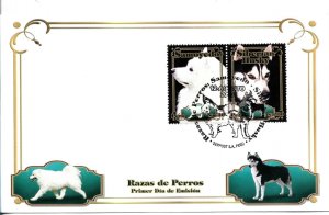 PERU 2010 DOG BREEDS DOGS PAIR ON FIRST DAY COVER FDC POSTMARK BEAUTIFUL COVER