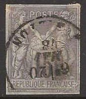 French Colonies 33 Imperf - CV $75