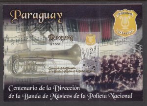 Paraguay 2934 Music Souvenir Sheet MNH VF
