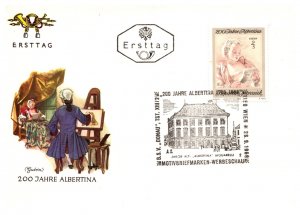 Austria, Worldwide First Day Cover, Art