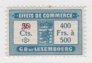 Luxembourg Revenue tax Fiscal stamp 6-6-21 nice- mint gum- mlh- scarce OP