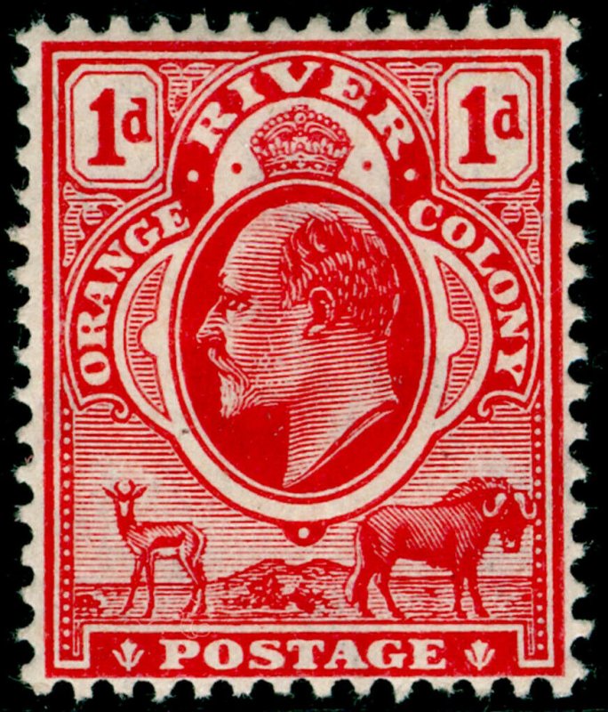 SOUTH AFRICA - Orange Free State SG149, 1d scarlet, M MINT. Cat £11. WMK MULT CA