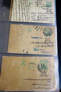 India Early Stationery and Postal Card Lot