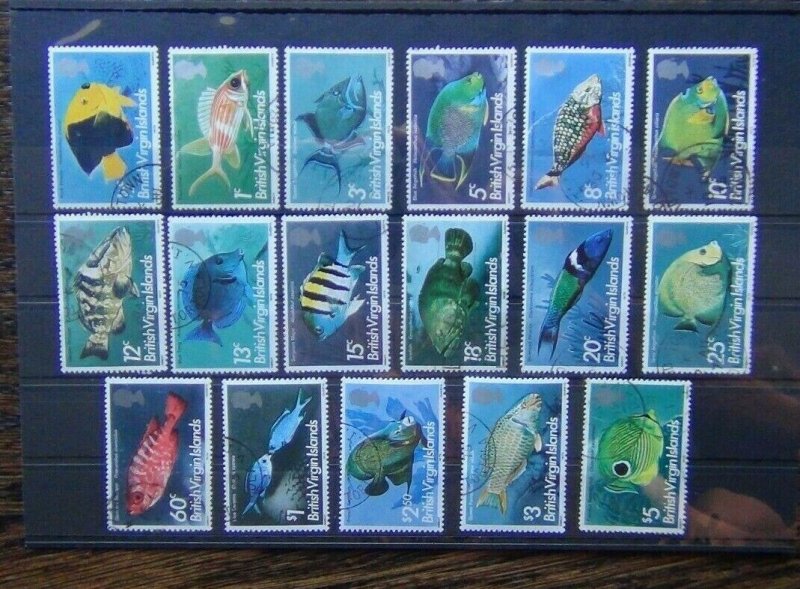 Virgin Islands 1975 Fish set to $5 Used