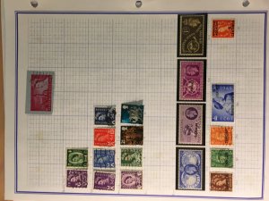 Collection of Great Britain stamps