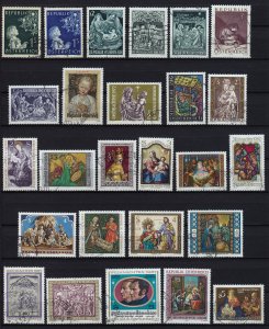 Austria - 1954-2010 - Scott #591/2289 - used - Christmas